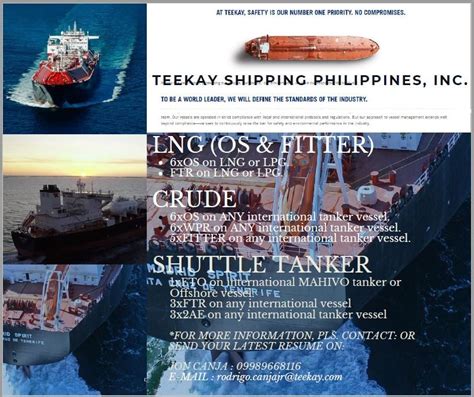 teekay shipping philippines